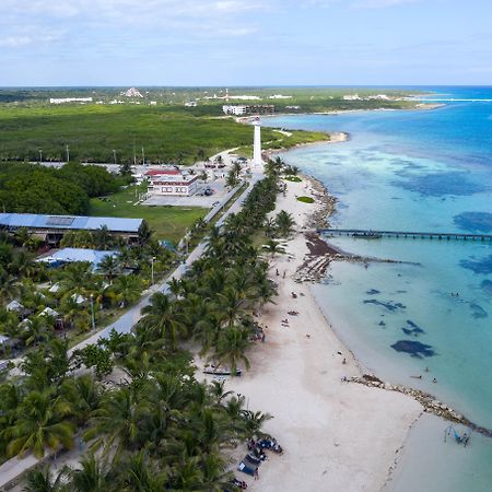 Oyo Blue Kay Mahahual Hotel Bagian luar foto
