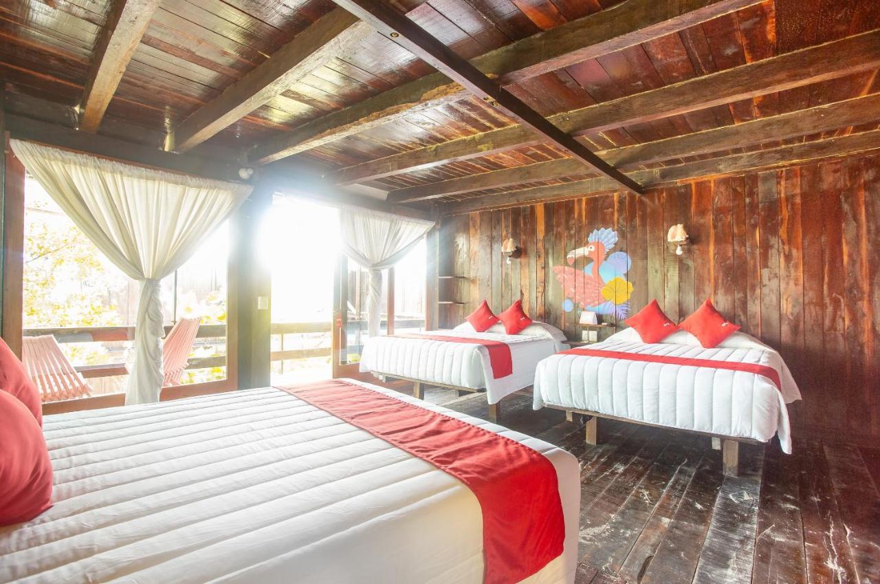 Oyo Blue Kay Mahahual Hotel Bagian luar foto