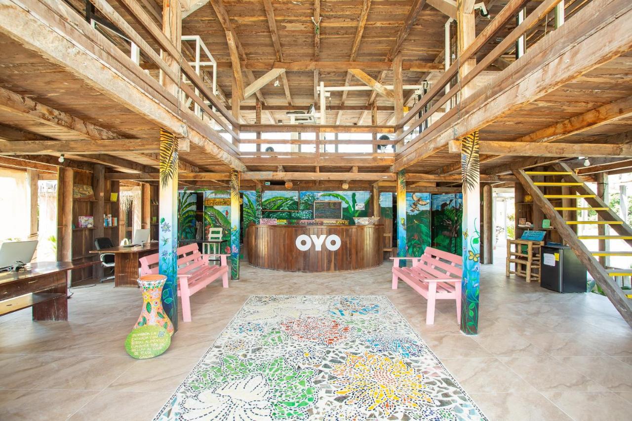 Oyo Blue Kay Mahahual Hotel Bagian luar foto