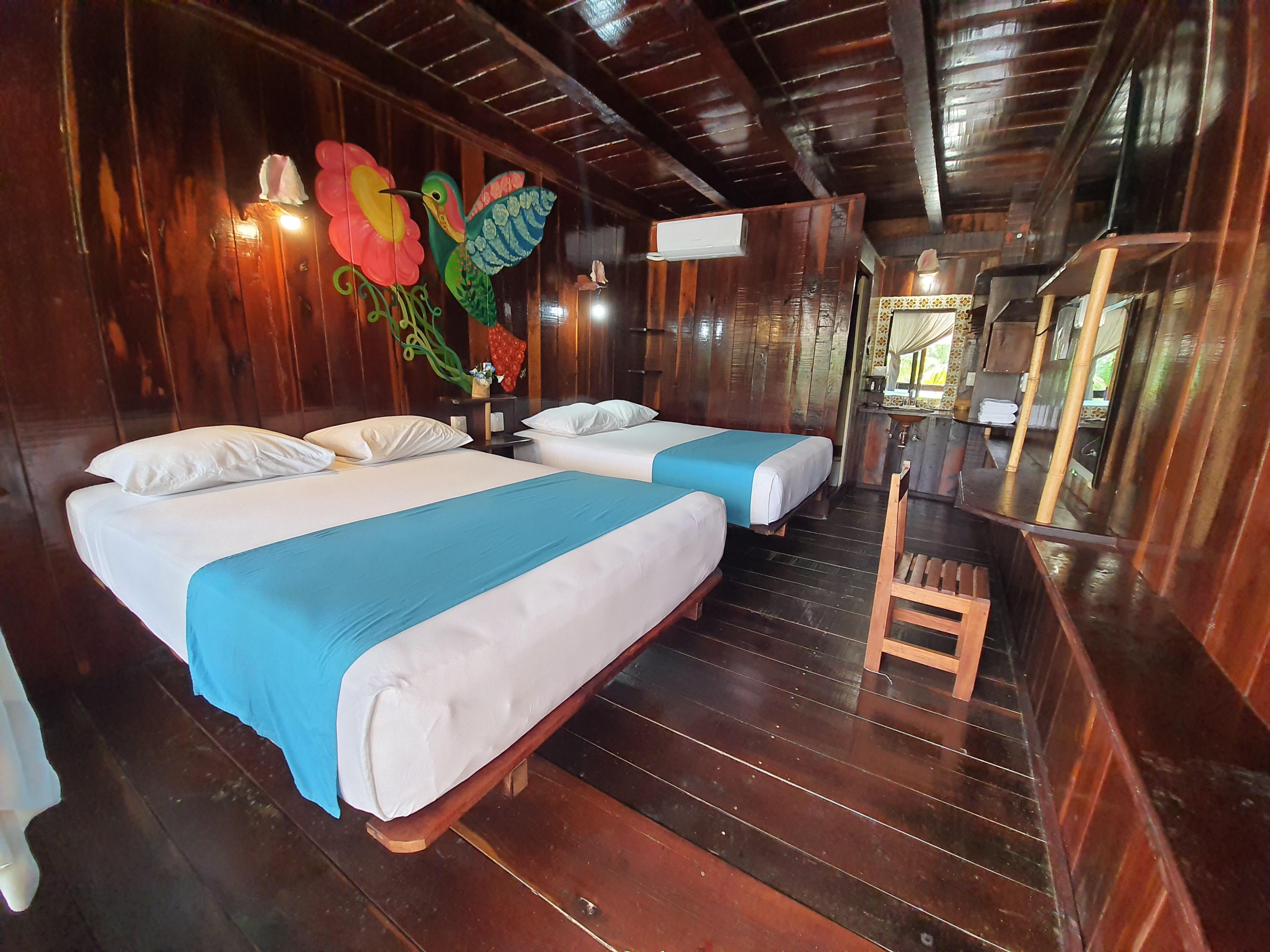 Oyo Blue Kay Mahahual Hotel Bagian luar foto