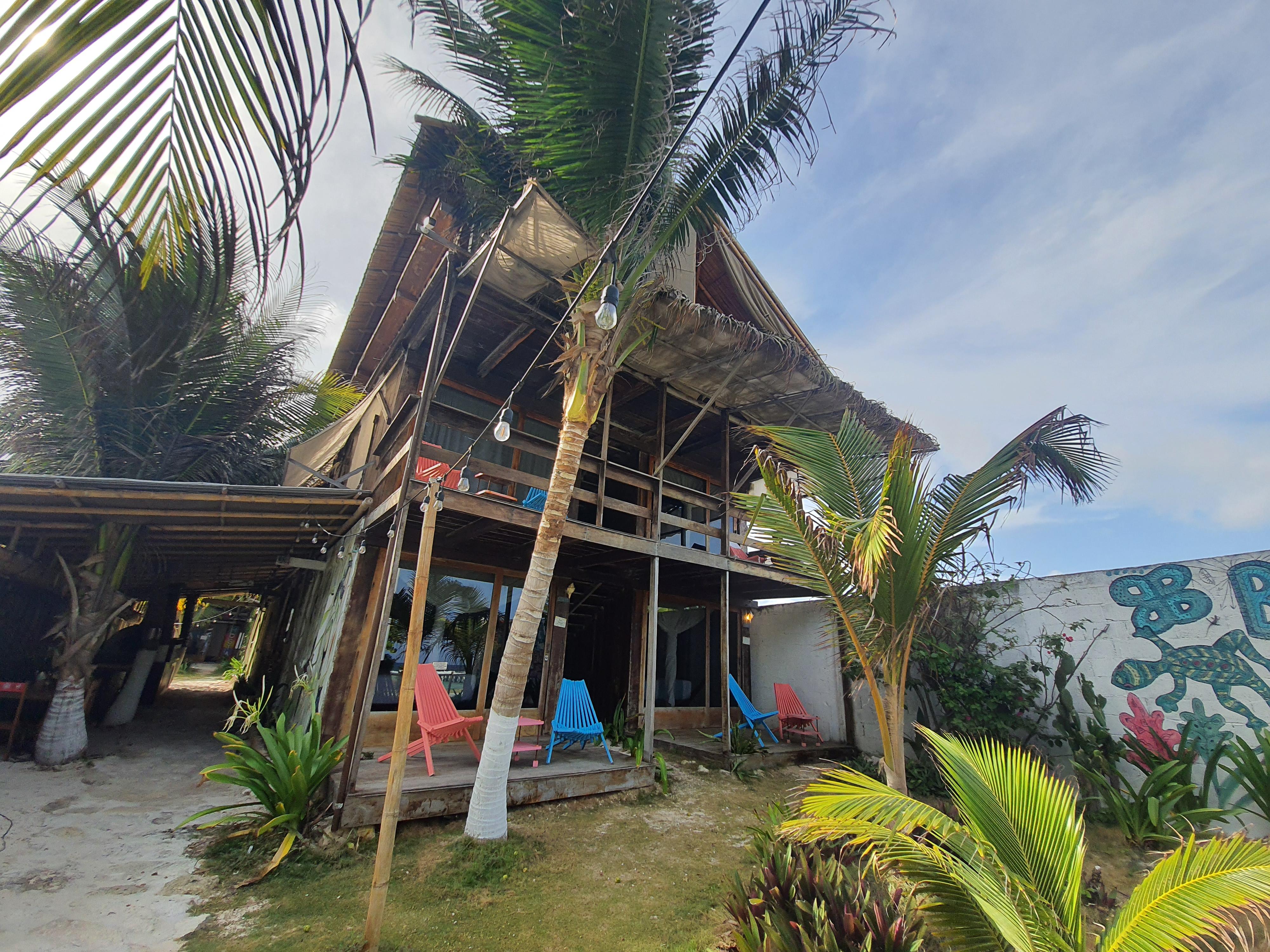 Oyo Blue Kay Mahahual Hotel Bagian luar foto