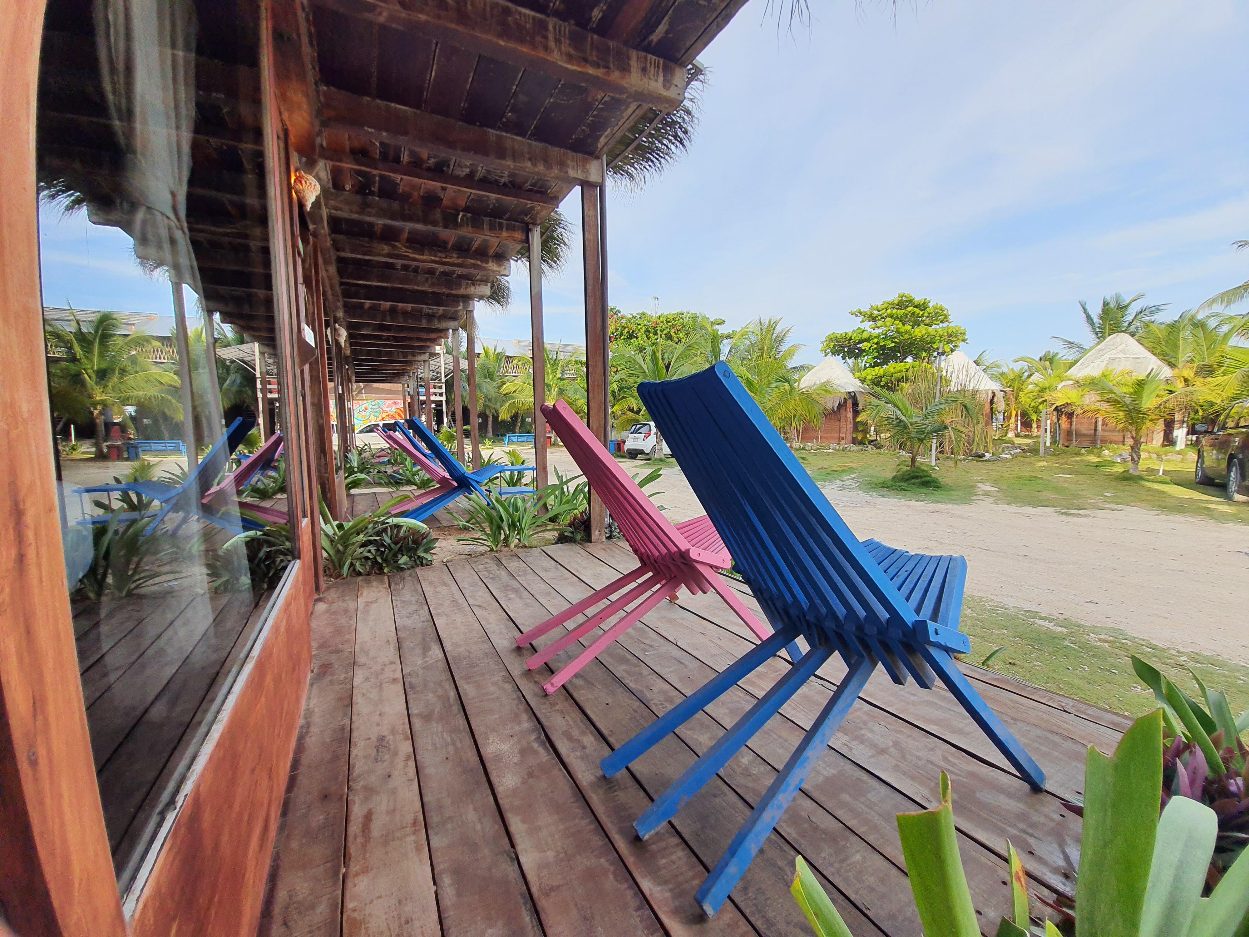 Oyo Blue Kay Mahahual Hotel Bagian luar foto