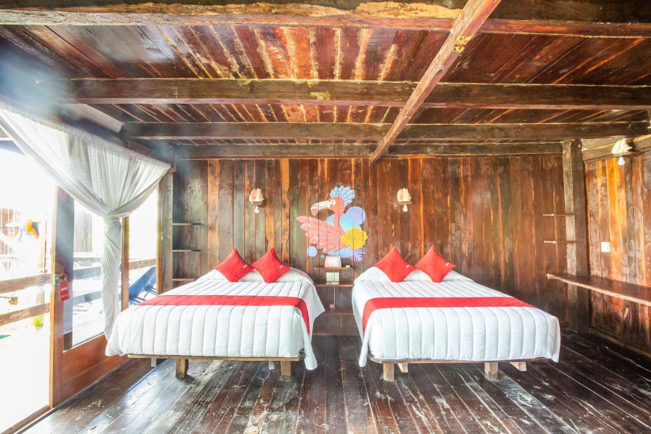 Oyo Blue Kay Mahahual Hotel Bagian luar foto