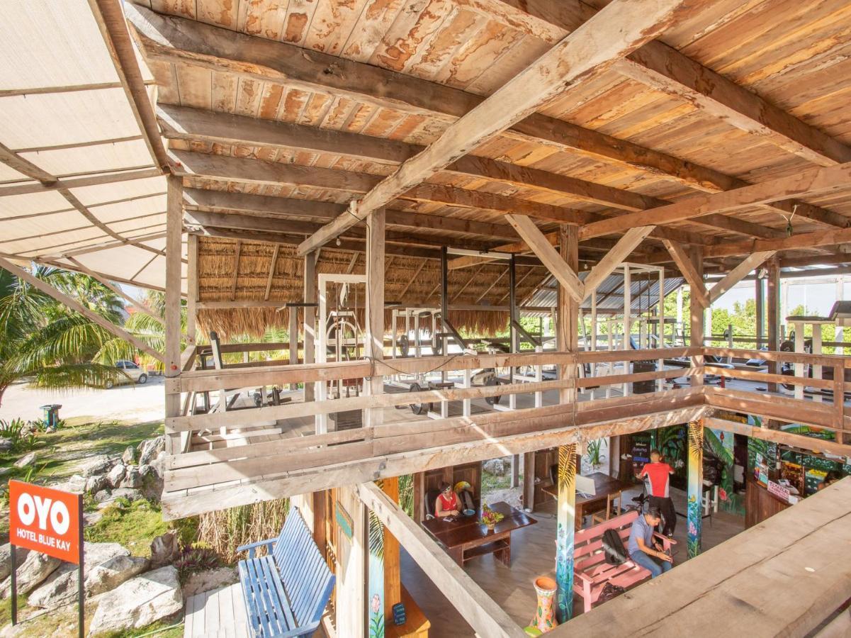 Oyo Blue Kay Mahahual Hotel Bagian luar foto